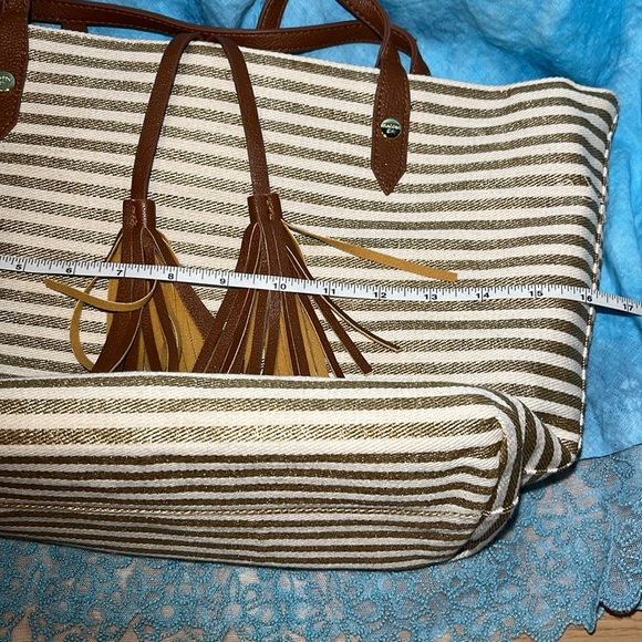 NWT MADDEN GIRL REVERSIBLE TOTE SET W/small shoulder bag - Picture 10 of 15